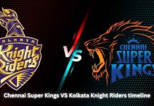 Chennai Super Kings VS Kolkata Knight Riders Timeline Stats & Wins Chennai Super Kings VS Kolkata Knight Riders timeline